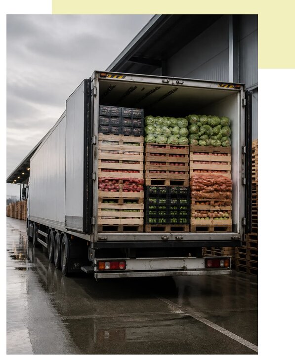 Перевозка плодоовощной продукции в Кемерово по цене от 5203 р. | Агросервис-Кмр